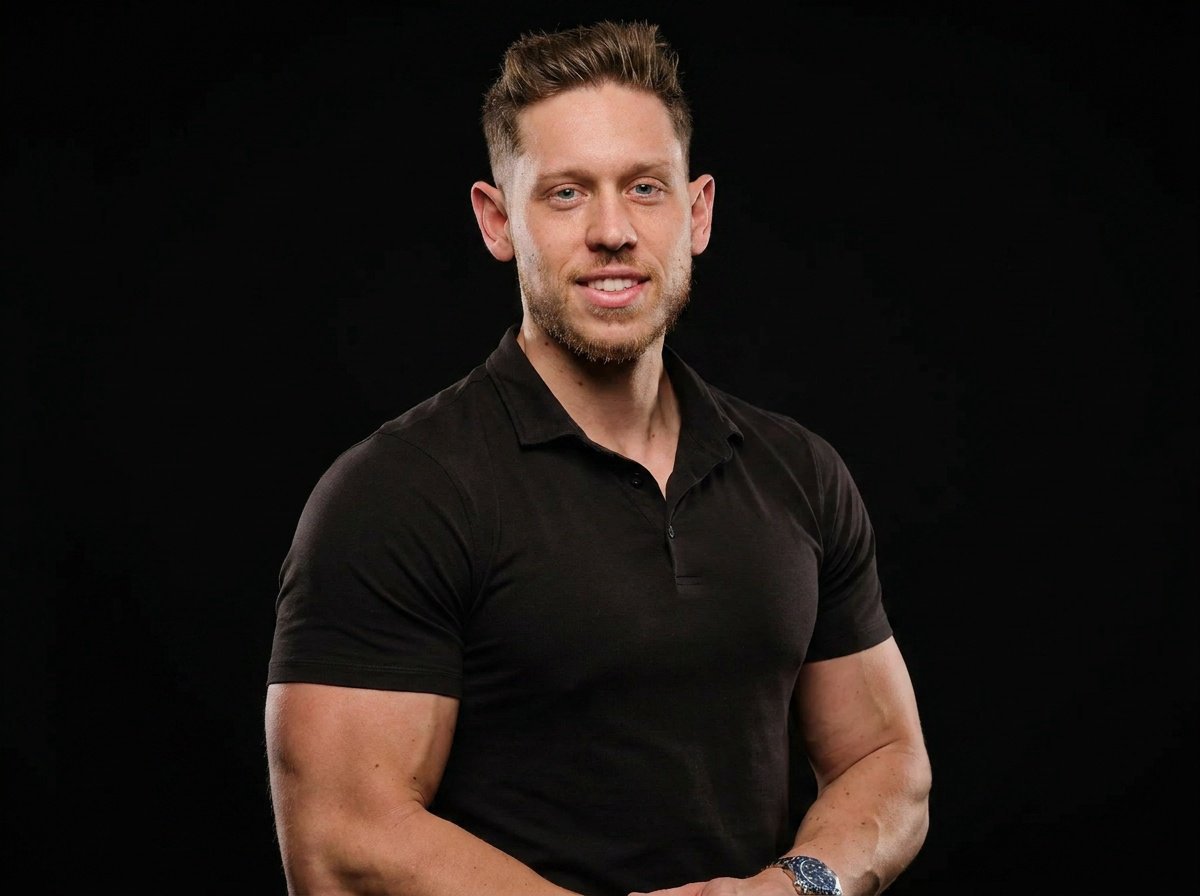 Personal trainer coaching a client in a private Brunswick studio